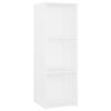 vidaXL TV Cabinets 2 pcs White 107x35x37 cm Engineered Wood