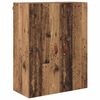 vidaXL Highboard Old Wood 69.5 x 34 x 180 cm Engineered Wood
