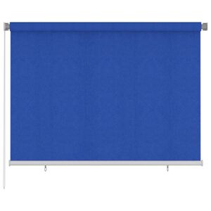 vidaXL Outdoor Roller Blind 200x140 cm Blue HDPE
