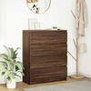 vidaXL Sideboard Brown Oak 80x35x99 cm Engineered Wood