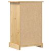 vidaXL Bedside Cabinet Corona 53x39x84 cm Solid Wood Pine