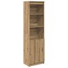 vidaXL Highboard Artisan Oak 50x35x180 cm Engineered Wood