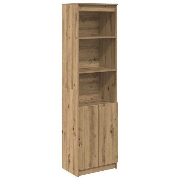 vidaXL Highboard Artisan Oak 50x35x180 cm Engineered Wood