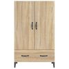 vidaXL Highboard Sonoma Oak 70x31x115 cm Engineered Wood