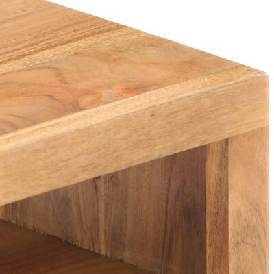 vidaXL Coffee Table 90x45x40 cm Solid Acacia Wood