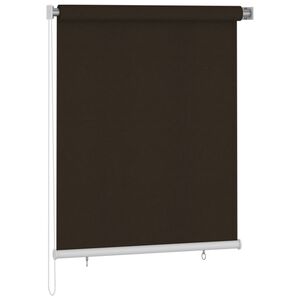 vidaXL Outdoor Roller Blind 120x140 cm Brown