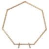 vidaXL Wedding Arch Light Brown 221 x 92 x 216 cm Solid Pine Wood