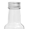 vidaXL Small Glass Bottles 260 ml with Screw Cap 10 pcs