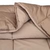 vidaXL Winter Duvet Gold 200 x 135 cm Satin and Microfiber