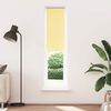 vidaXL Roller Blind Blackout Yellow 40x230 cm Fabric Width 35.7 cm Polyester