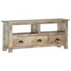 vidaXL TV Cabinet 110x30x50 cm Solid Mango Wood