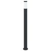 vidaXL Bollard Light with Sensor 110 cm Stainless Steel IP44
