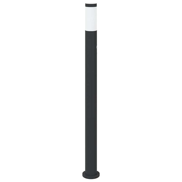 vidaXL Bollard Light with Sensor 110 cm Stainless Steel IP44