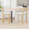 vidaXL Dining Chairs 2 pcs Natural 40 x 47.5 x 99.5 cm