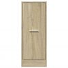 vidaXL Apothecary Cabinet Sonoma Oak 30x41x77.5 cm Engineered Wood