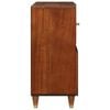 vidaXL Sideboard Brown 80 x 33.5 x 75 cm Solid Mango Wood