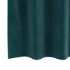 vidaXL Blackout Curtains 2 pcs Dark Green 140 x 140 cm Velvet