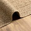 vidaXL Rug ZIZUR Brown PP