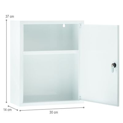 FIRST AID ONLY Emergency Cabinet 30x14x37 cm White