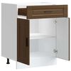 vidaXL Kitchen Base Cabinet&nbsp;Porto Brown Oak Engineered Wood