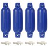 vidaXL Boat bumpers Blue 41 x 11.5 cm PVC