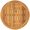 vidaXL Garden Bistro Set 3 pcs Brown Solid acacia wood