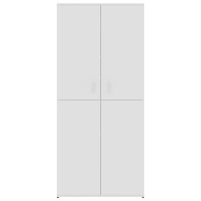 vidaXL Shoe Cabinet White 80x39x178 cm Engineered Wood