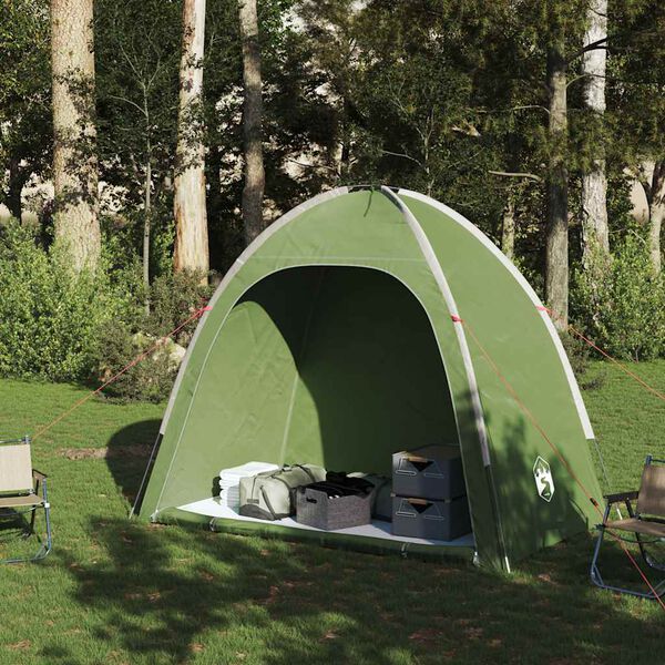 vidaXL Storage Tent Green Waterproof