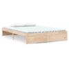 vidaXL Bed Frame without Mattress Solid Wood 140x190 cm