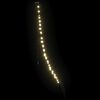 vidaXL LED Christmas Tree with Ground Spikes Warm White 182 cm Metal