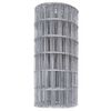 vidaXL Euro Fence Silver 0.4 x 10 m Hot dip galvanized iron