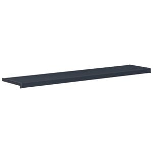 vidaXL Window Sill Anthracite with wood grain 120 x 35 x 4.5 cm PVC