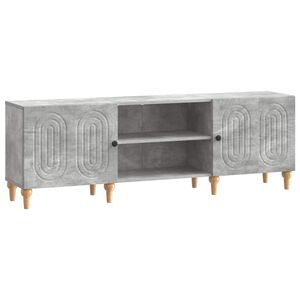 vidaXL TV Cabinet 150 x 31 x 50 cm Concrete Grey Engineered Wood