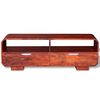 vidaXL TV Cabinet Solid Acacia Wood 116x30x40 cm