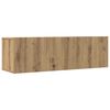 vidaXL 5 Piece TV Cabinet Set Wall-mounted Artisan Oak Engineered Wood