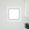 vidaXL Basement Window "RISOR" 50x50 cm Tilt&Turn DIN Left Anthracite