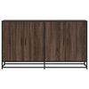 vidaXL Sideboard Brown Oak 134x35x76 cm Engineered Wood