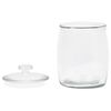 vidaXL Storage Glass Jars with Lid 2 pcs 8000 ml