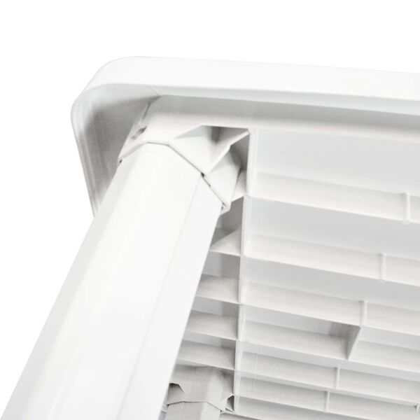 vidaXL Garden Table White 101x68x72 cm Plastic