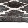 vidaXL Rug Washable Black and White 120x180 cm