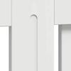 vidaXL Radiator Cover High Gloss White 152 x 19 x 81.5 cm
