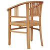 vidaXL 5 Piece Garden Dining Set Solid Wood Teak