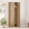 vidaXL Highboard Artisan oak 60 x 35 x 180 cm Engineered wood