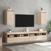 vidaXL Wall Cabinets 2 pcs 30x30x60 cm Solid Wood Pine