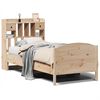vidaXL Bookcase Bed without Mattress 100x200cm Solid Wood Pine