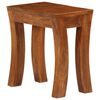 vidaXL Nesting Table Set 3 Pieces Solid Acacia Wood 50x35x50 cm Brown
