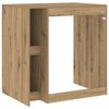 vidaXL Wash Machine Cabinet with Storage Artisian Oak 87 x 60 x 69 cm