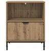 vidaXL Bedside Table Artisan oak 49 x 36 x 61 cm Engineered wood