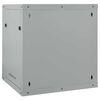 vidaXL Network Cabinet with Storage Grey 60 x 60 x 65 cm Steel