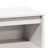 vidaXL Highboard White 89x34x116.5 cm Solid Wood Pine